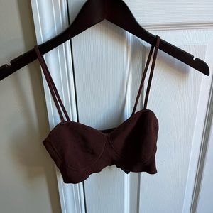 zara bra top
